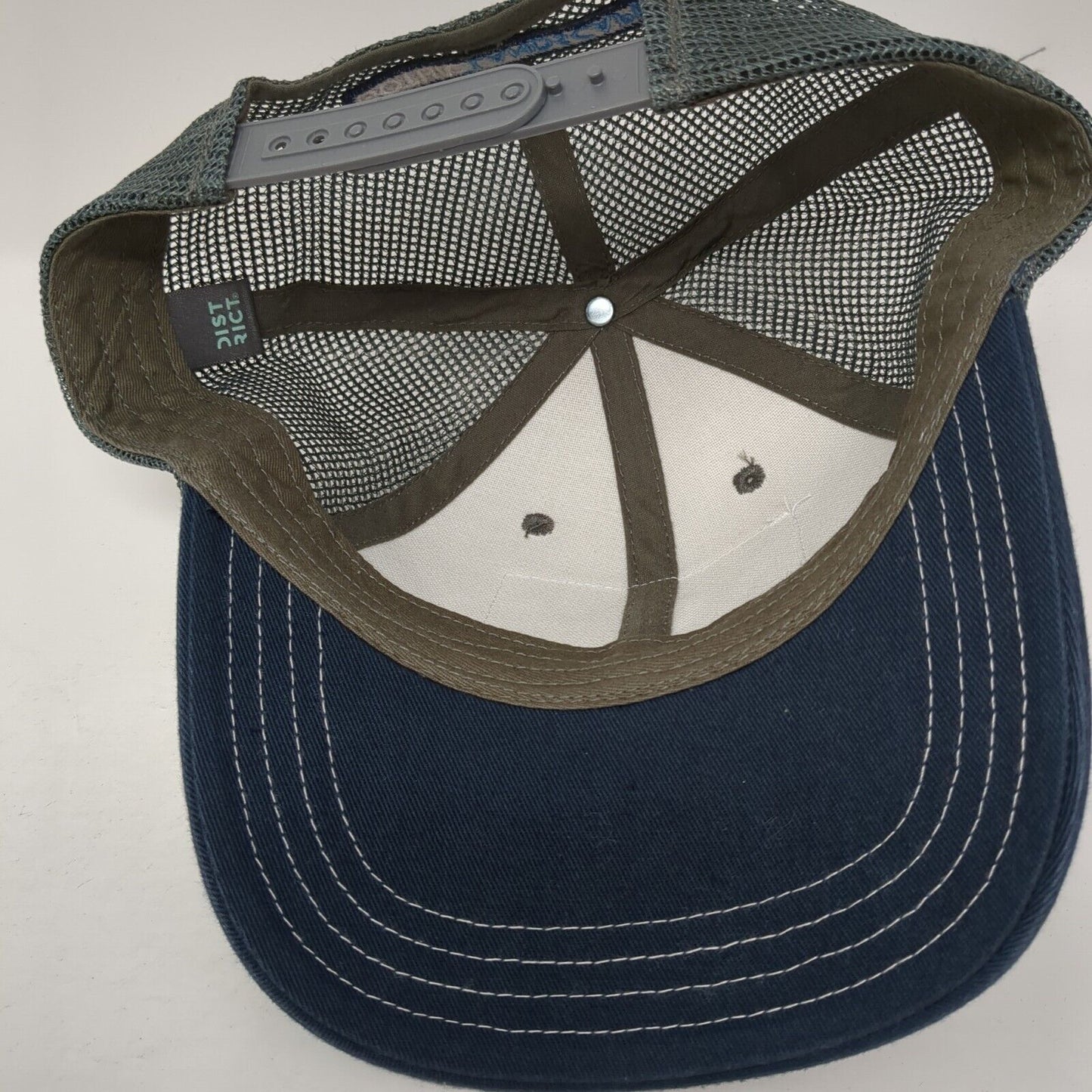 Gothic Nashville Snapback Trucker Hat Multicolor One Size Mesh Back District