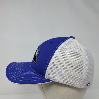 Idaho Rockies Fitted Mesh Back Trucker Hat Blue S/M Pacific Headwear