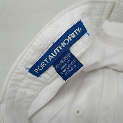 Port Authority Baseball Cap White One Size Rehab Health 360 Logo Strapback Hat