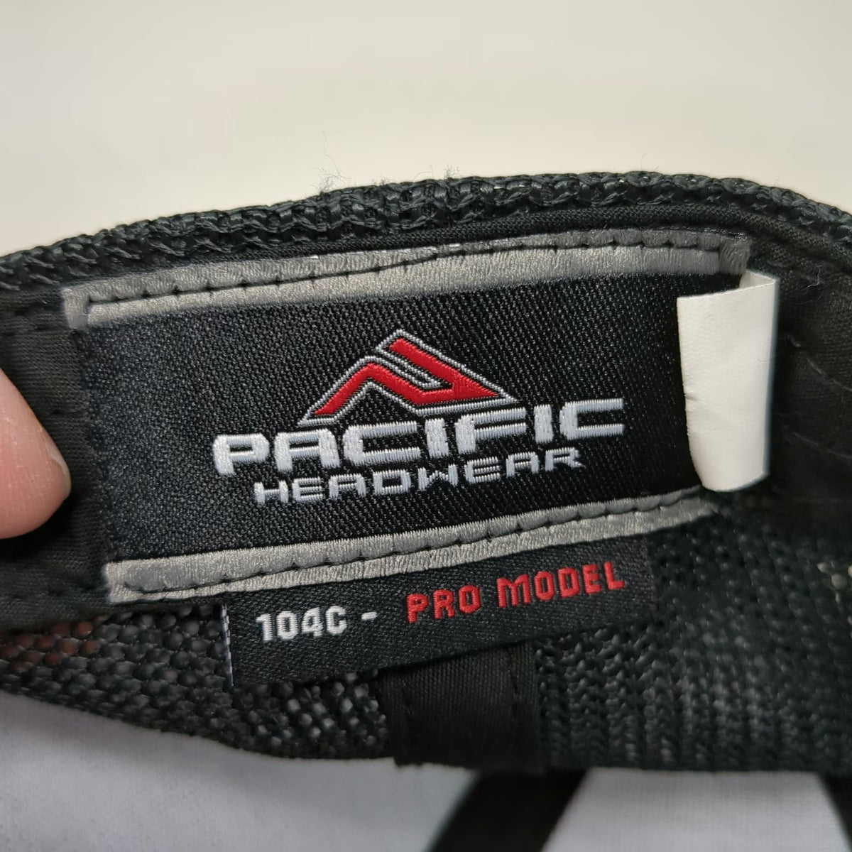Pacific Headwear Trucker Hat Black One Size Mesh Snapback Herman Goldner Co Inc