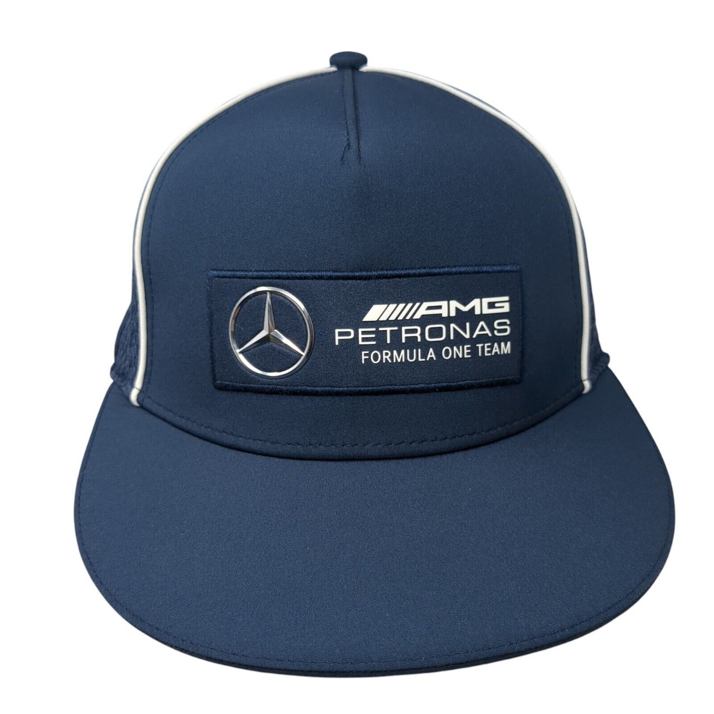 Puma Mercedes AMG Petronas Formula One Team 5 Panel Slideback Hat Blue OSFA