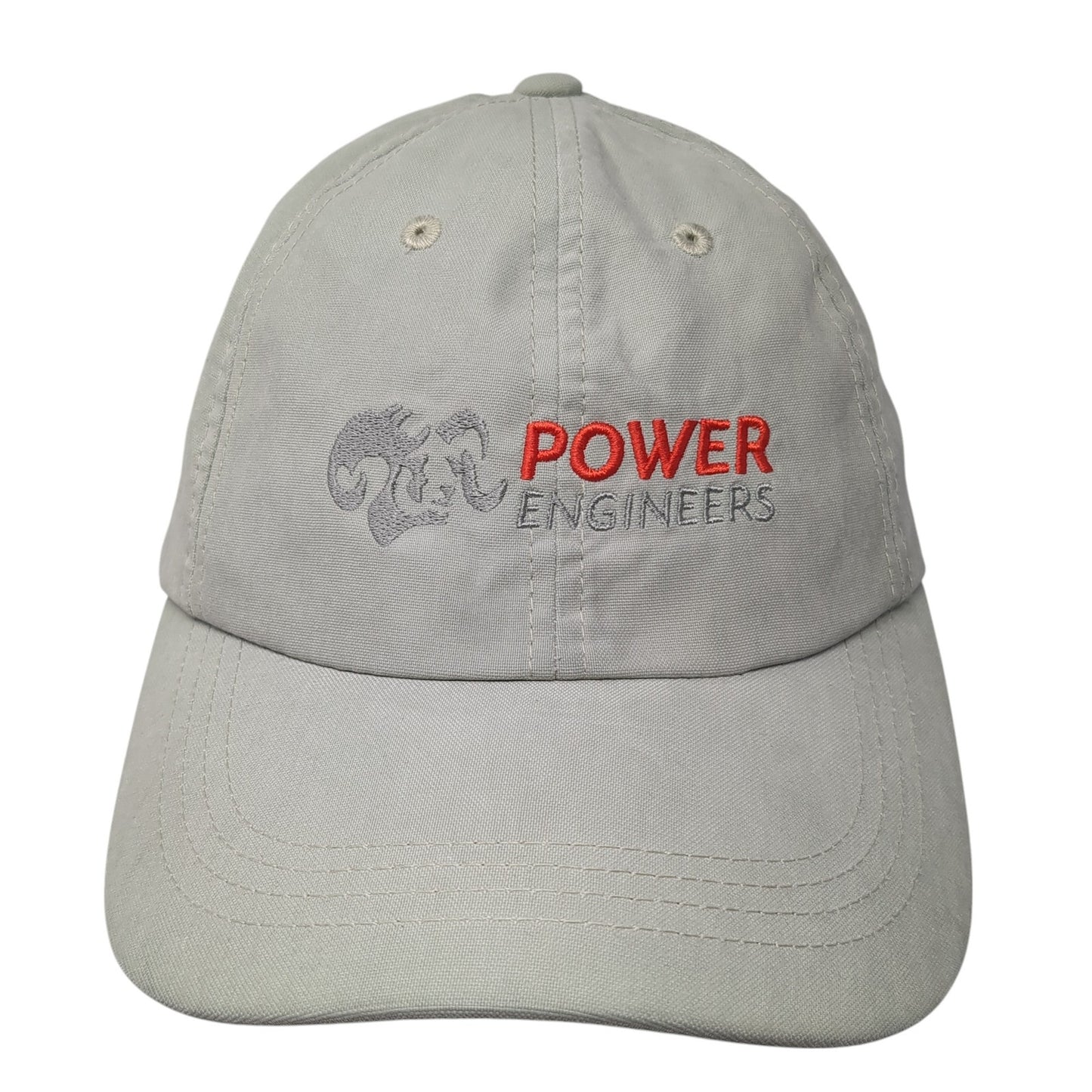 Power Engineers Slideback Hat Green One Size Embroidered Port Authority