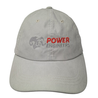 Power Engineers Slideback Hat Green One Size Embroidered Port Authority