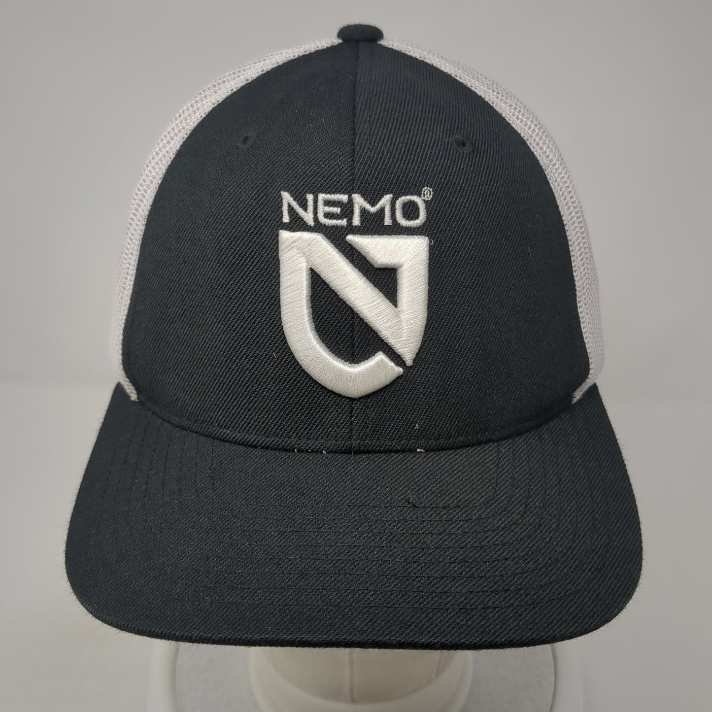Nemo Snapback Mesh Back Trucker Hat Black One Size Adjustable Colorblock