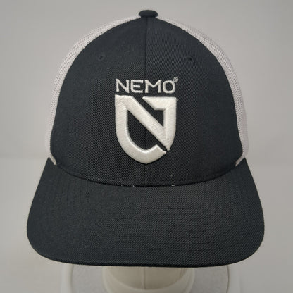 Nemo Snapback Mesh Back Trucker Hat Black One Size Adjustable Colorblock