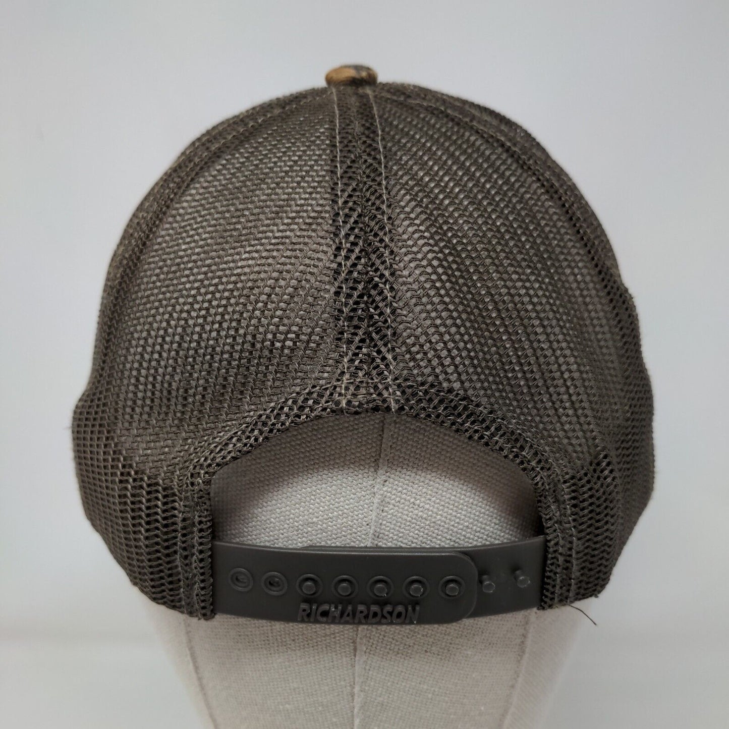 Manning Building Supplies Snapback Trucker Hat Camouflage One Size Richardson