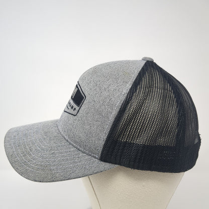 Millenkamp Snapback Mesh Back Trucker Hat Gray One Size Pacific Headwear