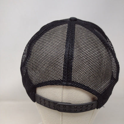 Overdrive The Magazine For The American Trucker Hat Black OSFA Mesh Back Rope