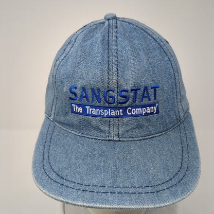 Sangstat The Transplant Company Slideback Hat Blue OS Adjustable Denim Luna Pier