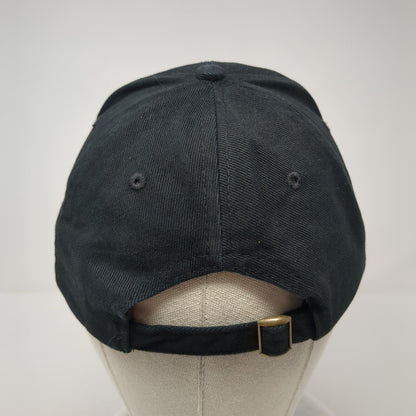 Real California Milk Slideback Hat Black OS Adjustable Embroidered 6 Panel