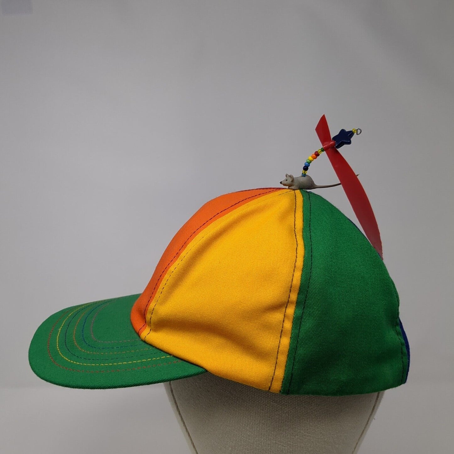 Interstellar Propeller Spinning Helicopter Adult Snapback Hat Multi One Size