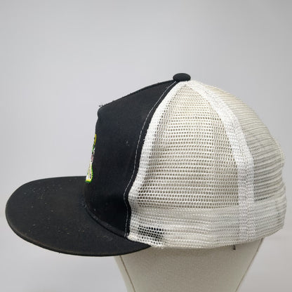 Academy Fits Trucker Hat Black White One Size Smokebuddy Las Vegas Snapback