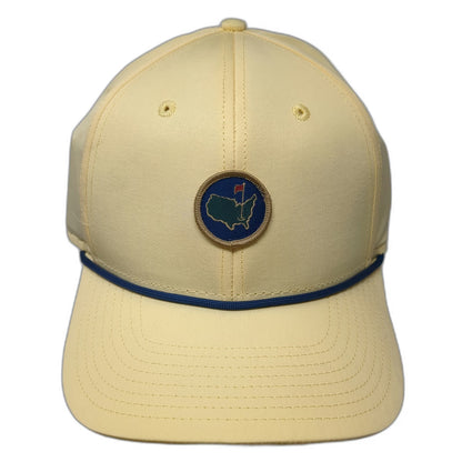 American Needle Masters Baseball Cap Yellow One Size Blue Rope 1934 Collection