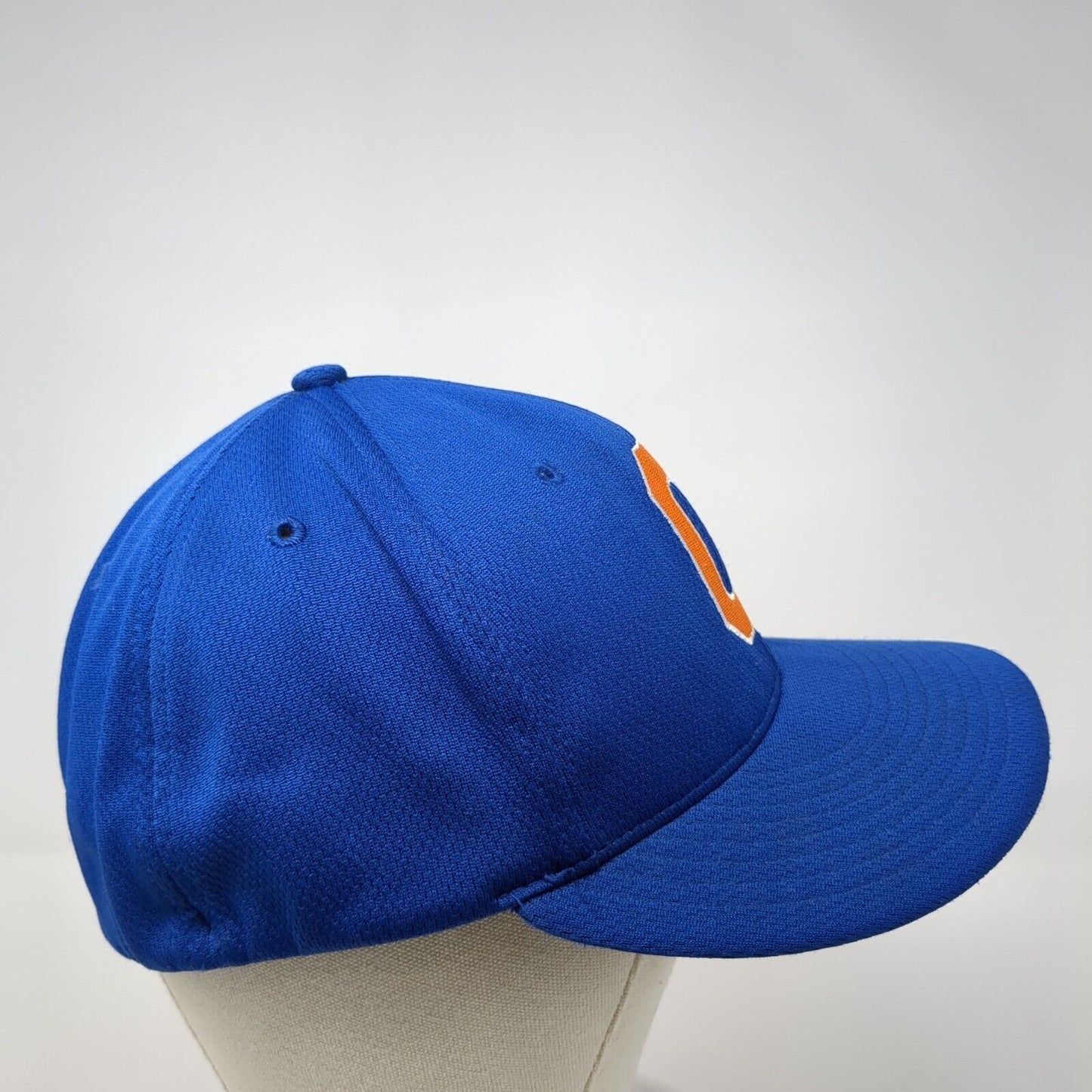 Letter C #3 Fitted Hat Blue S-M Embroidered Richardson Dryve 6 Panel
