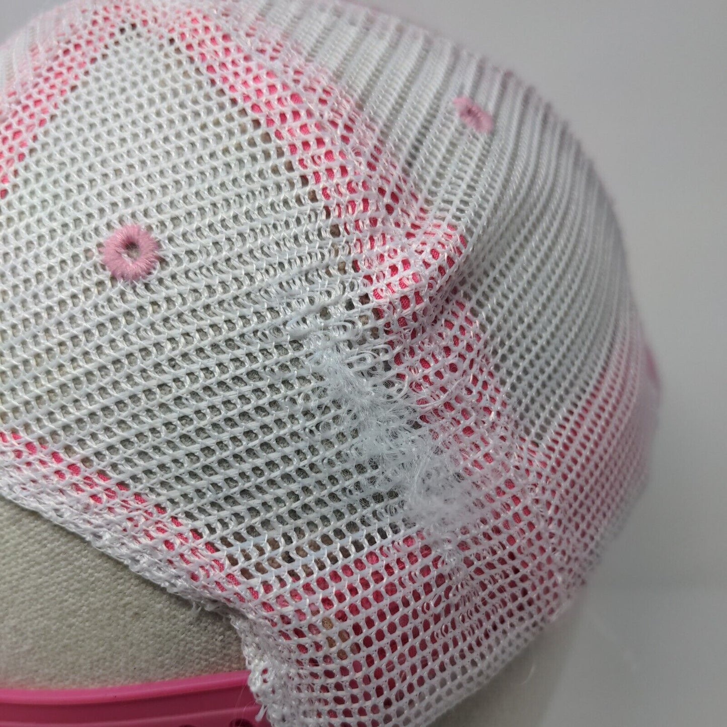 Pendleton Whisky Snapback Trucker Hat Pink One Size Mesh Back 6 Panel