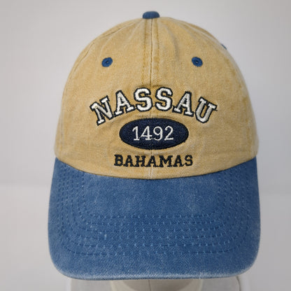 NASSAU 1492 Bahamas Strapback Baseball Cap Multicolor OS Adjustable 6 Panel
