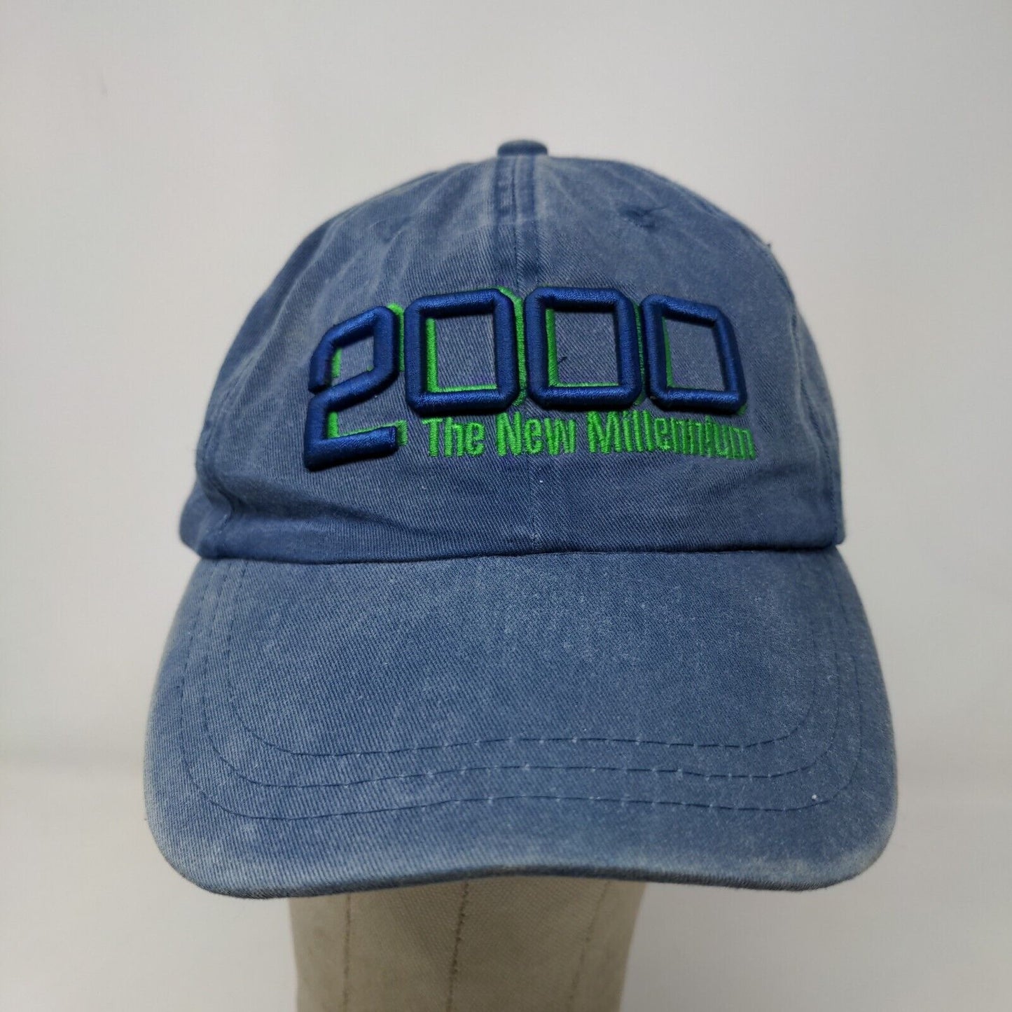 Millennium by Falcon Men's Slideback Hat Blue Vintage Y2K The New Millennium