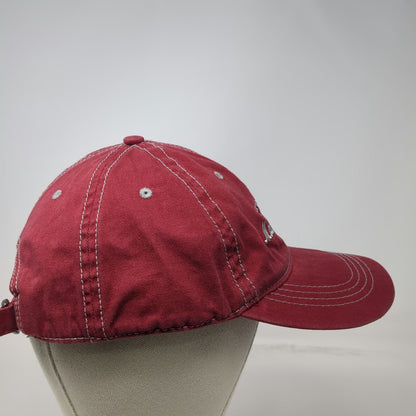 Duranrain Mount Rushmore National Memorial Red Baseball Cap OSFM Slideback Hat