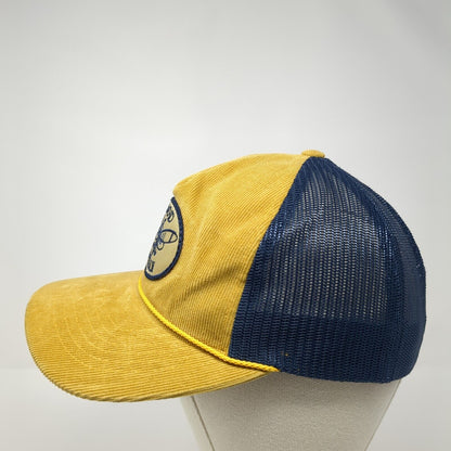 Wood Belly Snapback Mesh Back Trucker Hat Multi One Size Richardson