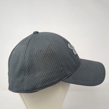 Under Armour Fitted Hat Gray XL Embroidered UA Classic Fit Blitzing