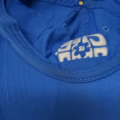 Life is Good Slideback Hat Blue OSFA Adjustable Embroidered 6 Panel Cotton
