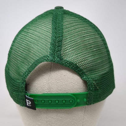 Portland Gear Trucker Hat Green White One Size Snapback Mesh Oregon Pine Trees