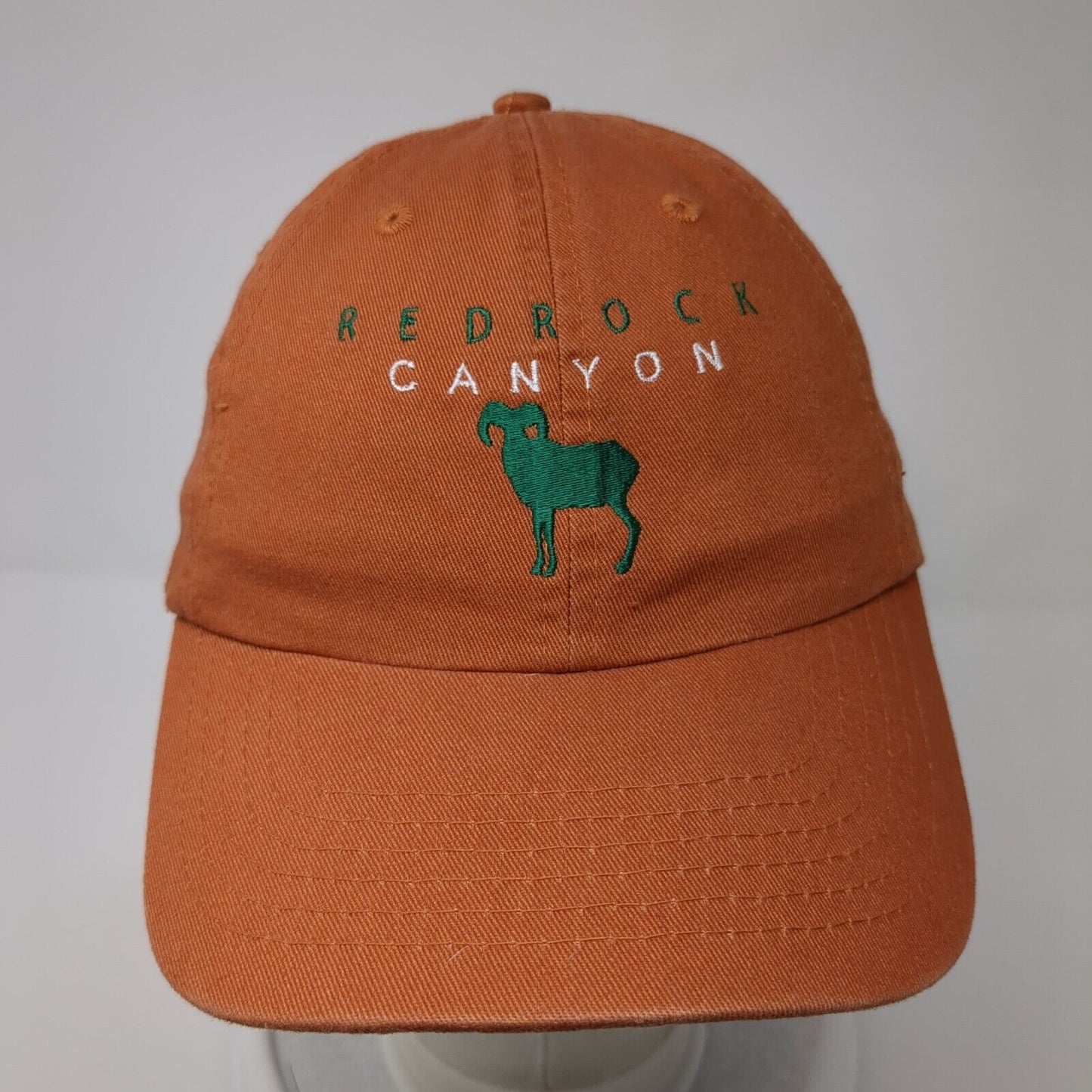 Red Rock Canyon Slideback Hat Brown One Size Adjustable Embroidered