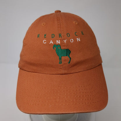 Red Rock Canyon Slideback Hat Brown One Size Adjustable Embroidered