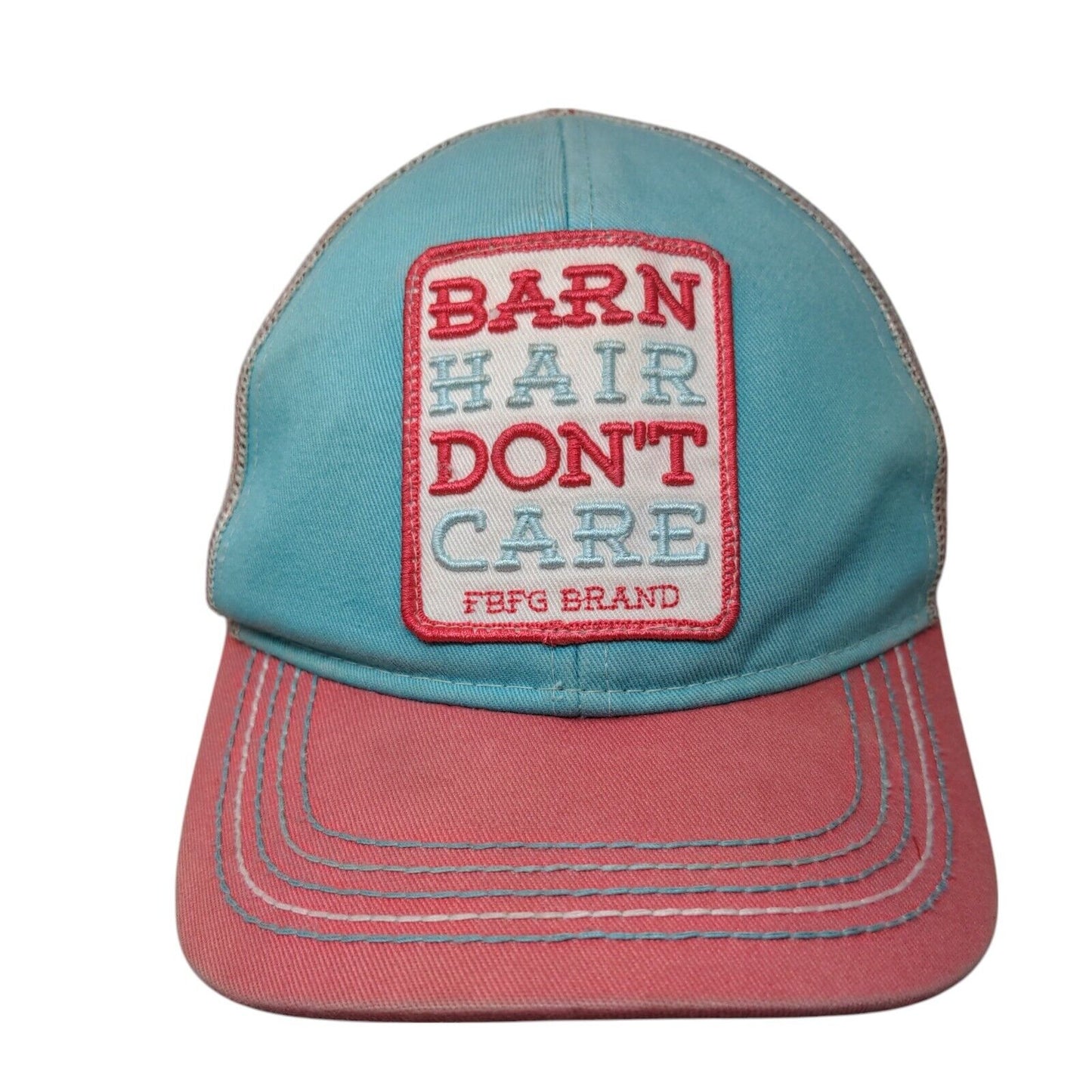 Barn Hair Don't Care Snapback Trucker Hat Multicolor M-L Mesh Back
