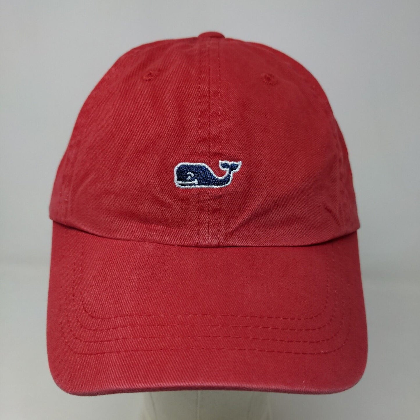 Vineyard Vines Martha's Vineyard Men's Slideback Hat Red Adjustable Whale Logo