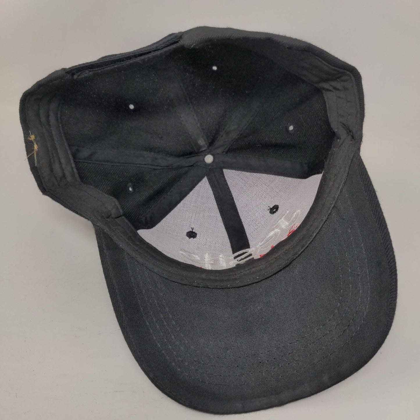 Jesus Is My Boss Strapback Hat Black One Size Adjustable Embroidered 6 Panel