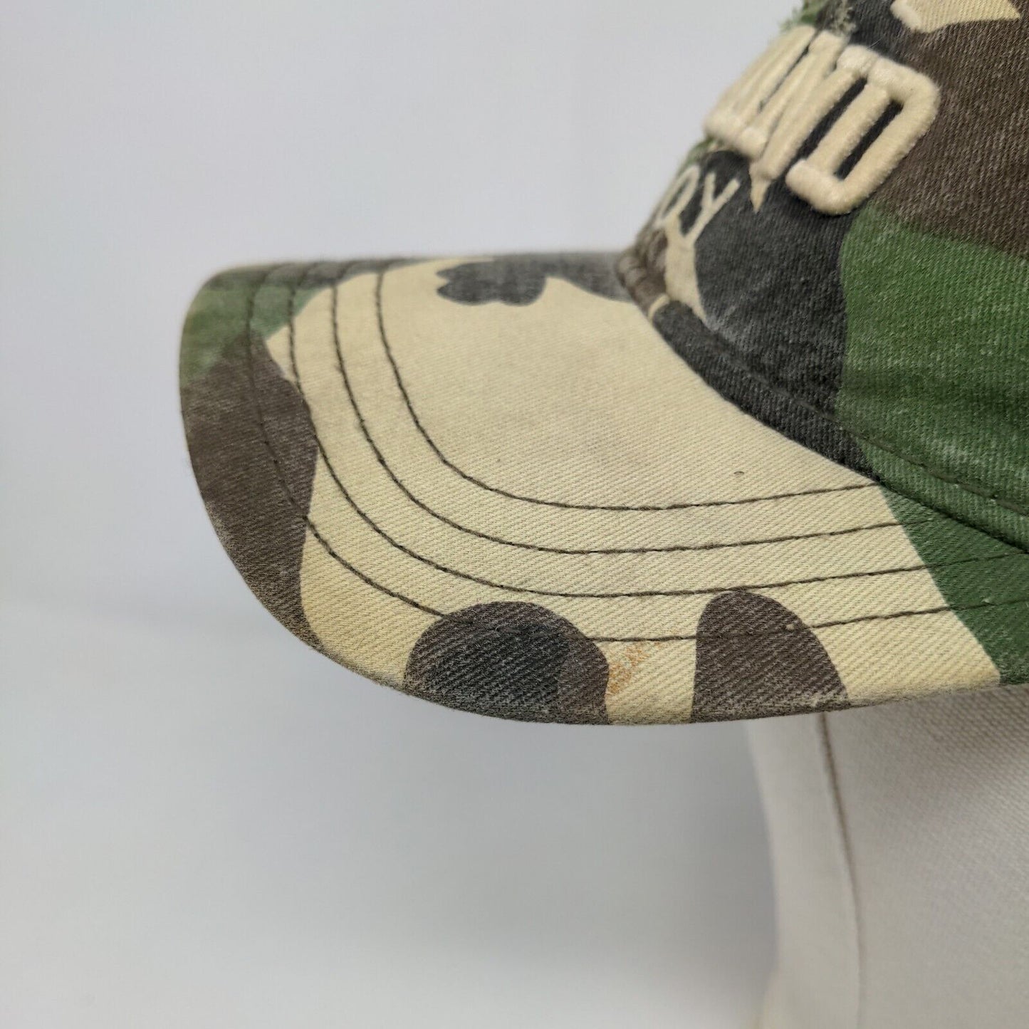 Bugle Boy Men's Strapback Camo Hat Adjustable Embroidered Logo