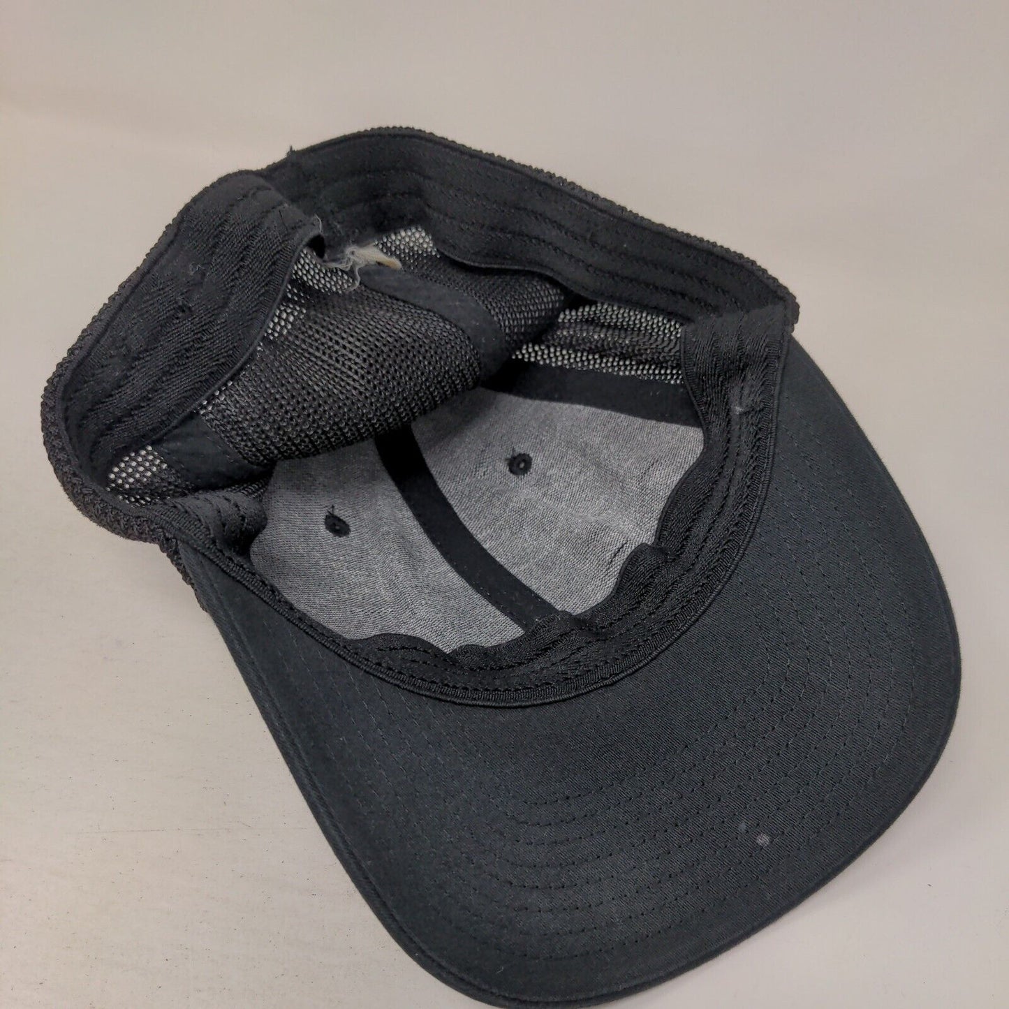 Columbia Patch Fitted Mesh Back Trucker Hat Black Large/XL 6 Panel