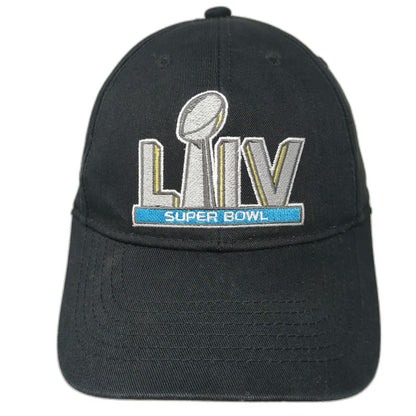 Super Bowl LIV Caesars Rewards NFL Football Black One Size Baseball Cap Hat