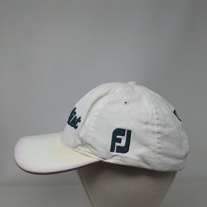 Titleist #1 FJ Slideback Hat White One Size Embroidered Adjustable
