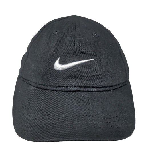 Nike Boy's Strapback Hat Black Size Child Embroidered Swoosh Logo