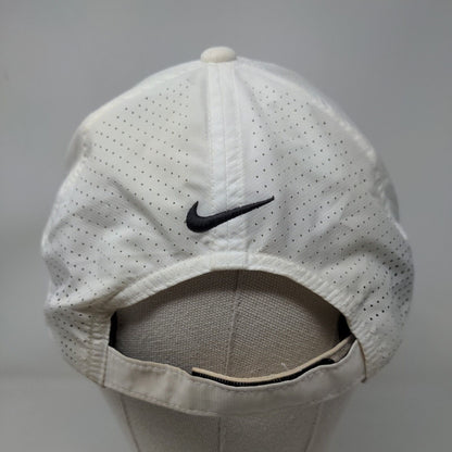 Nike Golf Strapback Hat White Ryder President's Club Embroidered Logo Adjustable