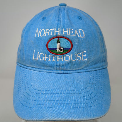 Triangle Sport Headwear North Head Lighthouse Blue Baseball Cap One Size Hat