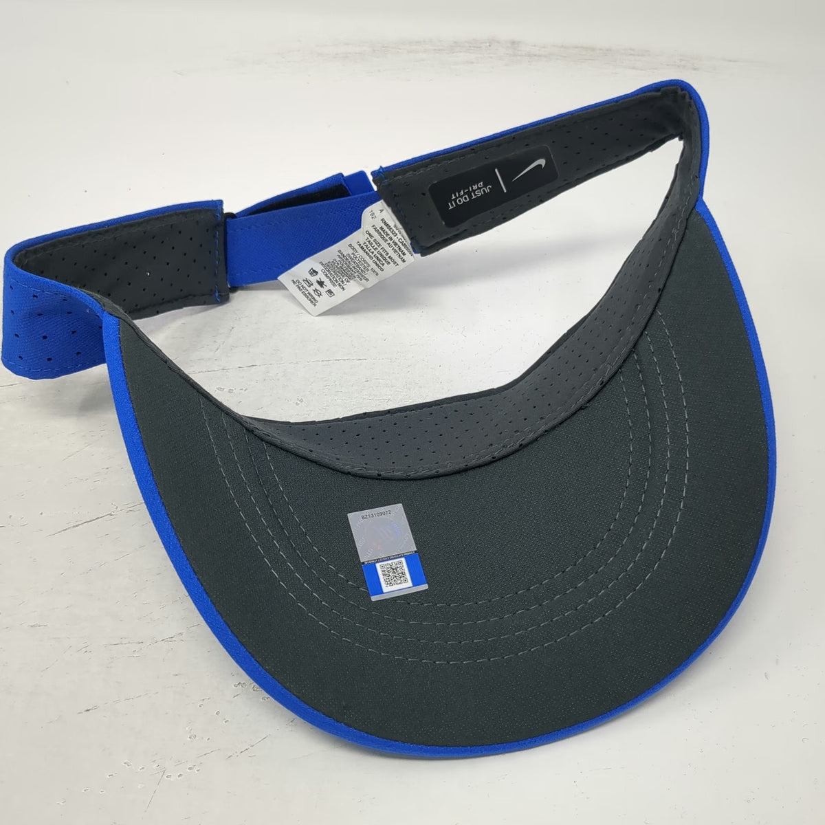 Nike Visor Blue One Size Boise State Broncos Dri-FIT Strapback Adjustable Hat