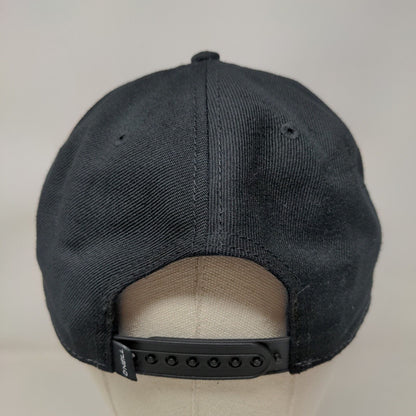 O'Neill Patch Snapback Hat Black One Size Adjustable Colorblock Striped