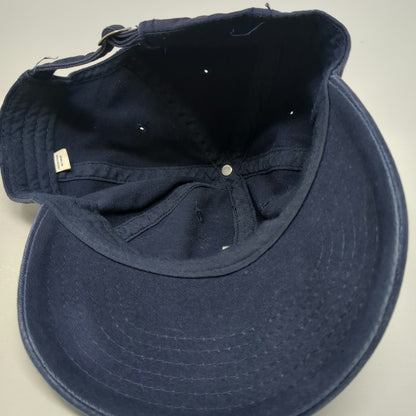 Baseball Cap Blue One Size Airplane Mode Graphic Slideback Cotton Strapback Hat
