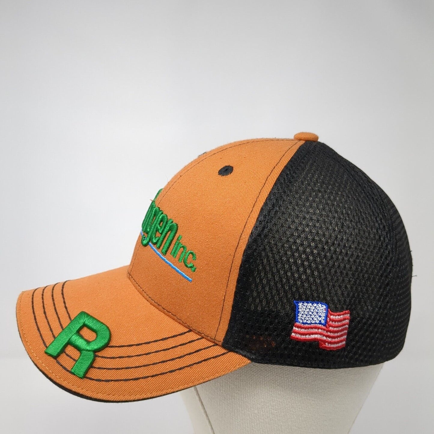 Rangen Inc Strapback Mesh Back Trucker Hat Multi One Size Embroidered