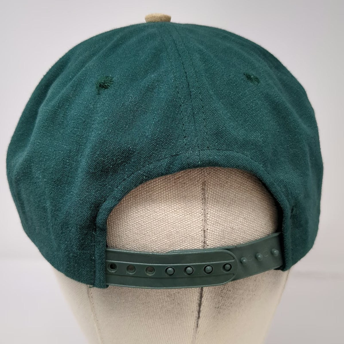 Cameo California State Parks Bear Snapback Hat Green One Size Suede Bill 6 Panel