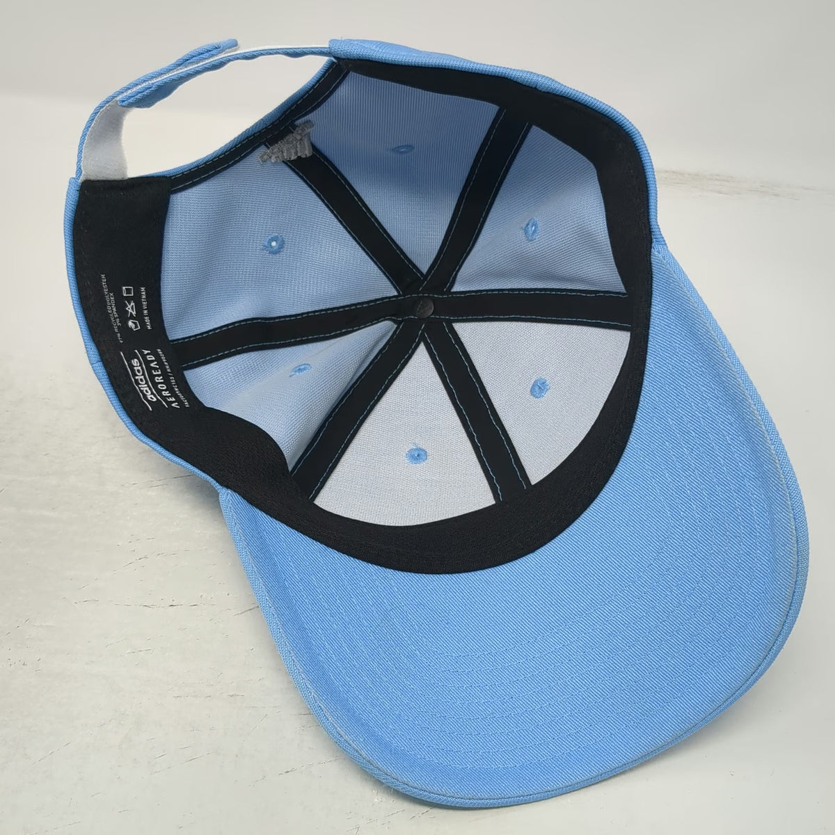 Adidas Baseball Cap Blue One Size Logo AEROREADY Strapback Performance Hat