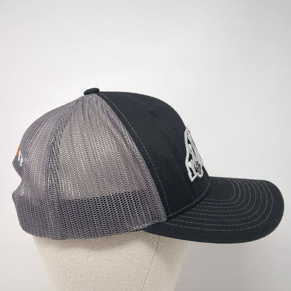 Van Do It Snapback Trucker Hat Black One Size Adjustable Mesh Back Richardson