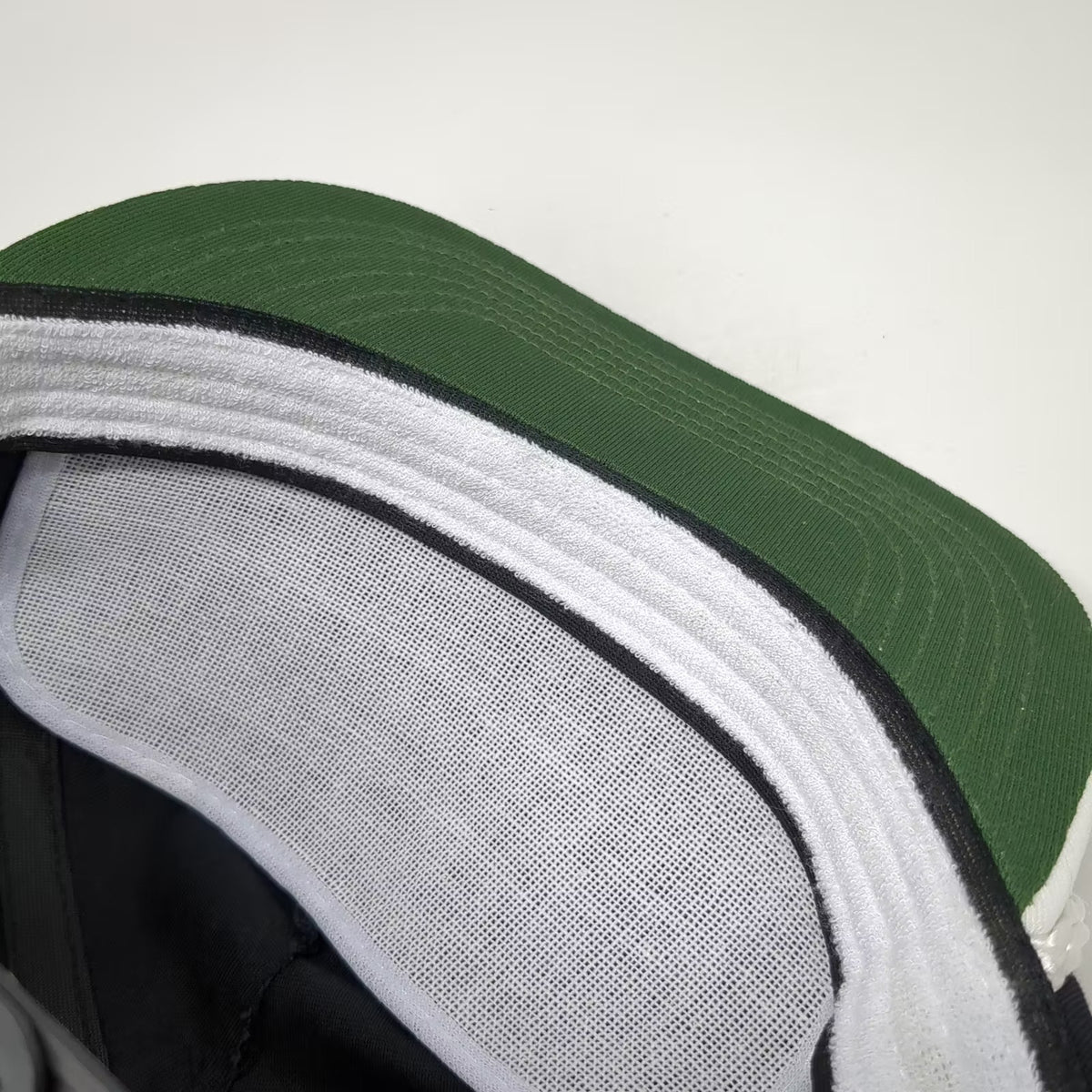 San Sun Bear Whiz Beer Hat 5 Panel Black White Pinstripe Rope Snapback Vintage