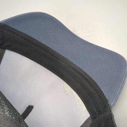 Ouray Sportswear Trucker Hat Blue Gray One Size Spindarella Bicycle Forest Mesh