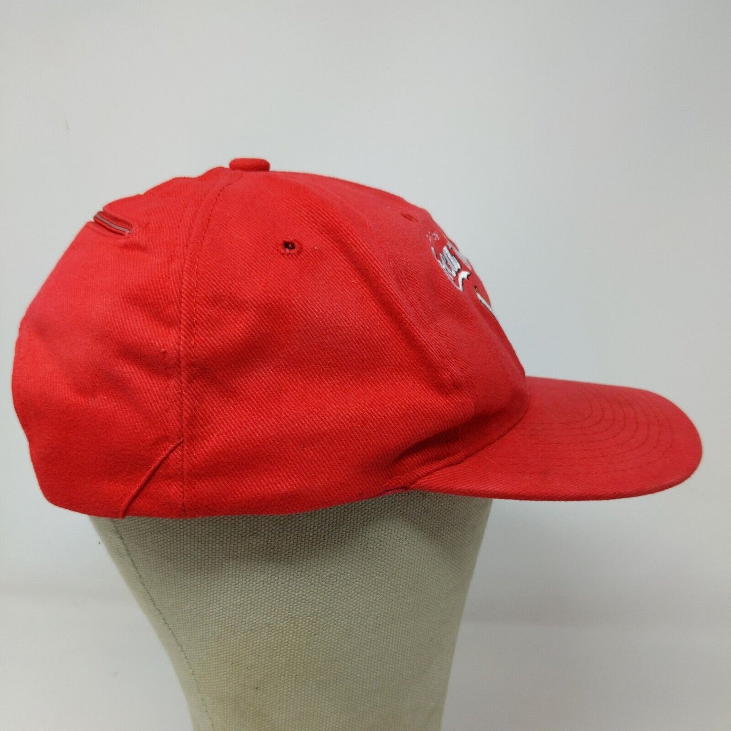 Logo 7 Men's Snapback Hat Red Embroidered Coca Cola Incredible Summer Vintage