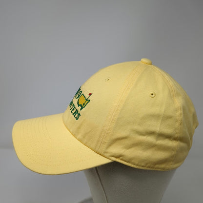 American Needle 2019 Masters Baseball Cap Yellow One Size Cotton Hat Slideback