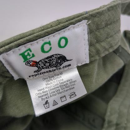 ECO Green One Size Baseball Cap Rattlesnake Montezuma Castle Nat Monument Hat